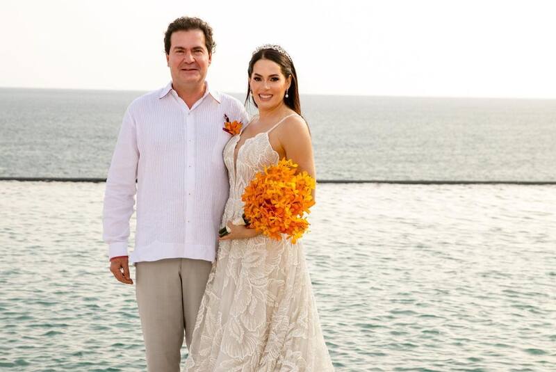 América Guinart sorprendió al compartir fotos de su boda con Álvaro Favier