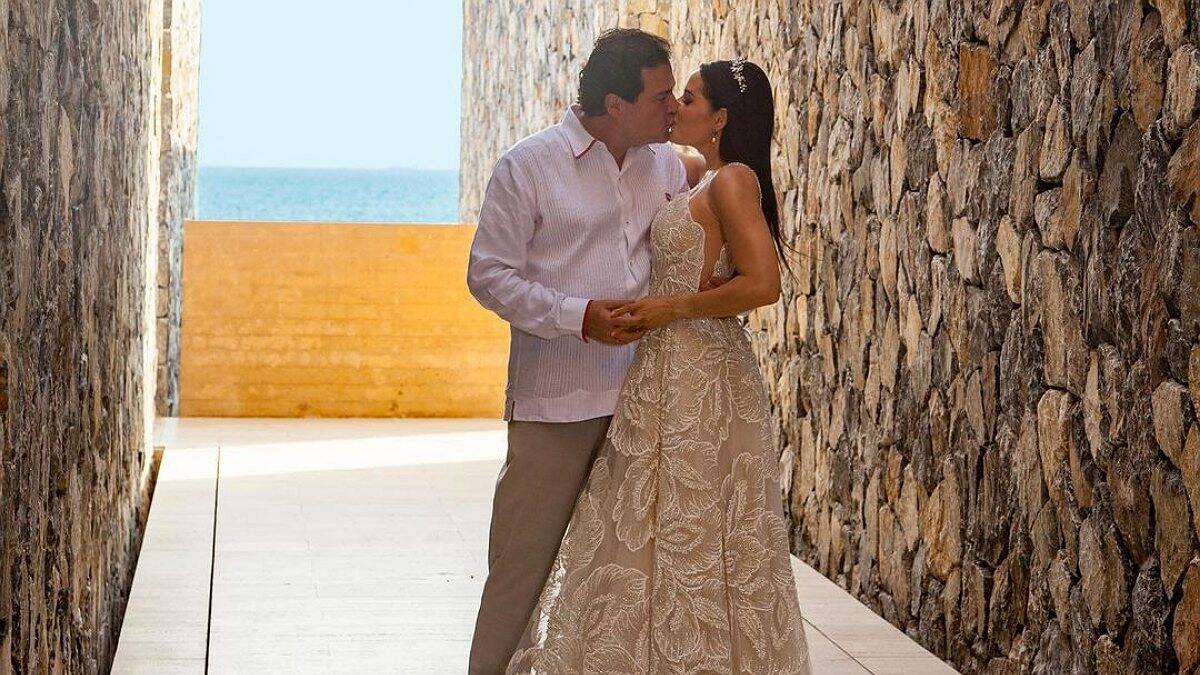¡Suenan campanas de boda! América Guinart se casó con Álvaro Favier