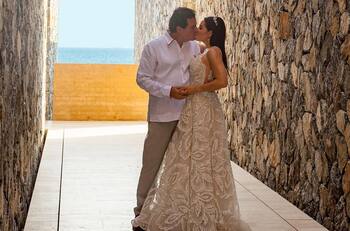 ¡Suenan campanas de boda! América Guinart se casó con Álvaro Favier