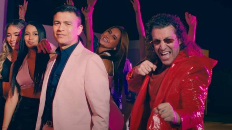 Américo y Leo Rey colaboraron juntos en "Sigue La Cumbia".