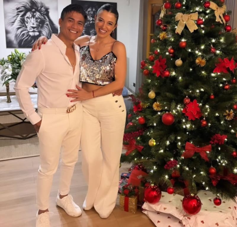 Famosos celebraron la Navidad junto a sus seres queridos.