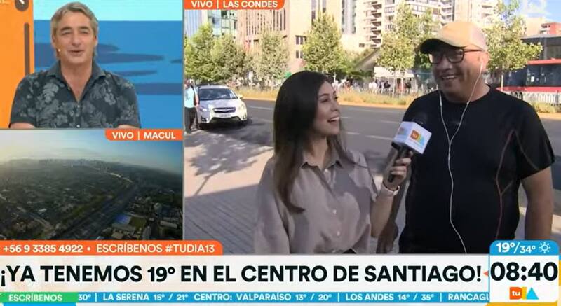 Ana María Silva se reincorporó a "Tu Día". Créditos: Pantallazo Canal 13