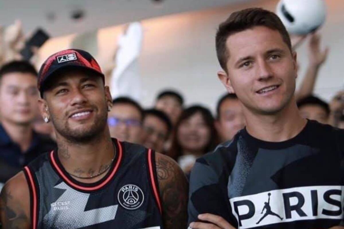 El español enloqueció en la fiesta de Neymar Jr