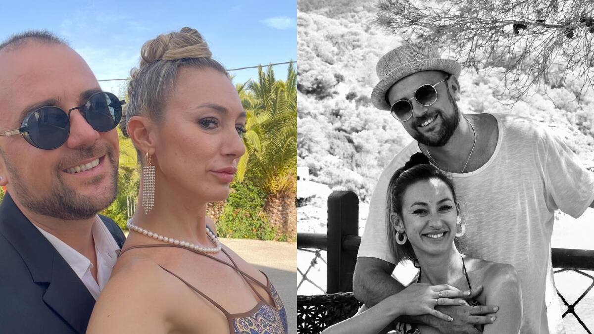 Ya dieron el sí: Andrea Dellacasa y Toni García se casaron por el civil