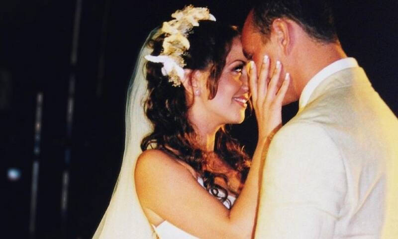 Andrea Legarreta y Erik Rubín La pareja se conoció en una discoteca en Acapulco por un amigo en común. - Créditos: Instagram