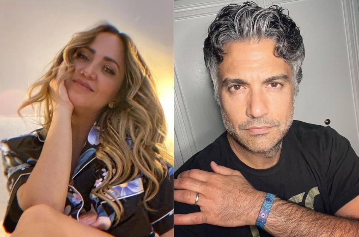 Jaime Camil y Andrea Legarreta también tuvieron sus amoríos