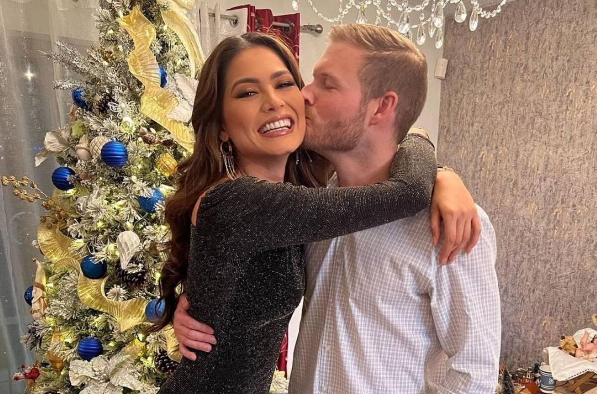Novio de Andrea Meza se intoxicó en la cena de Navidad en México y terminó en el hospital