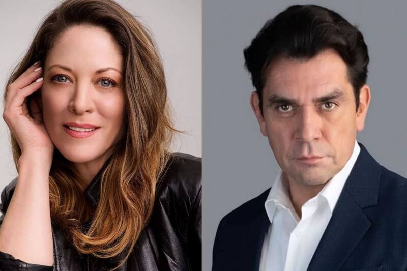 Andrea Noli y Jorge Salinas  El actor hace unos meses aceptó que la hija de Andrea Noli también es de él - Créditos: Instagram