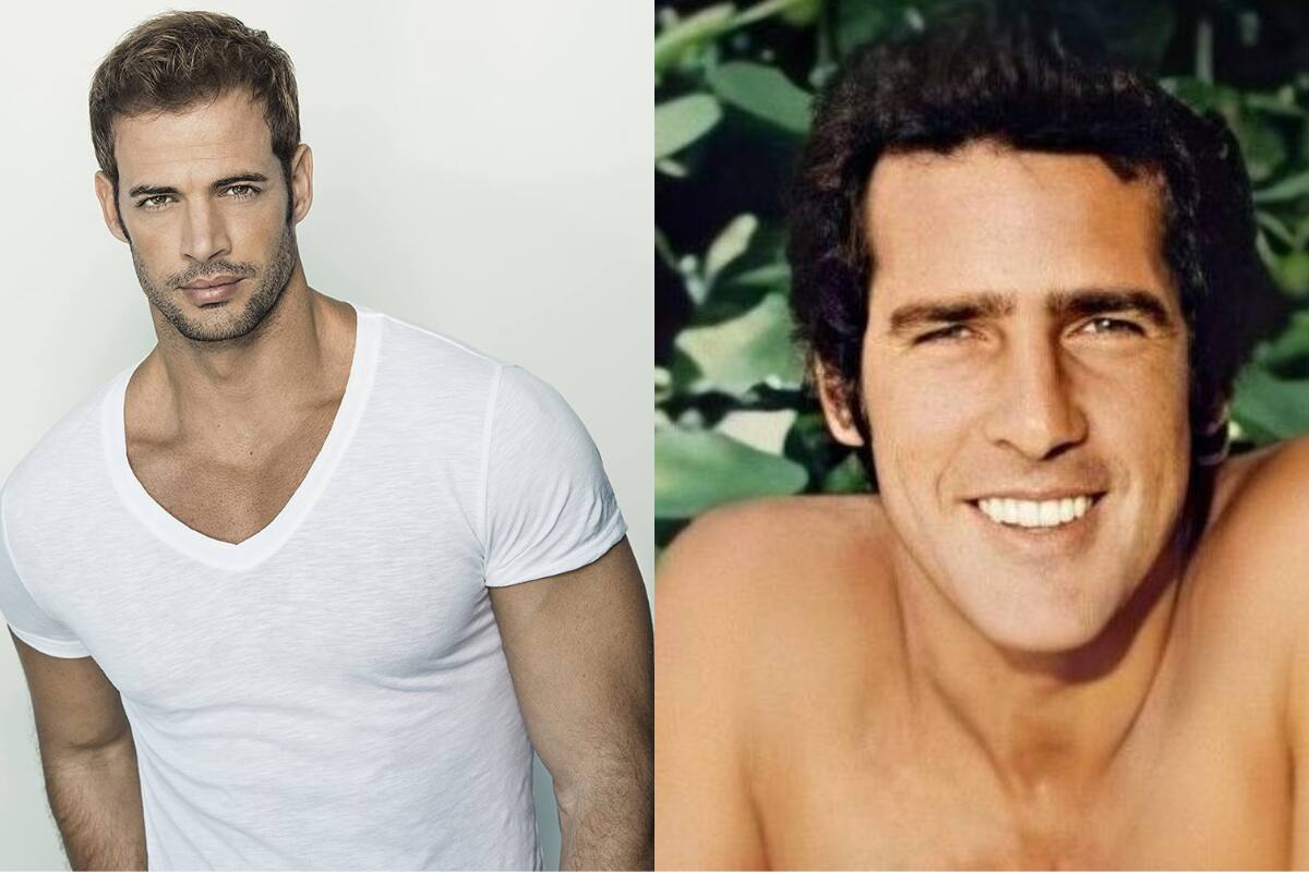 Andrés García rechaza que Willian Levy lo interprete en su bioserie Andrés García y Willian Levy - Créditos: Internet