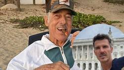 Leonardo García afectado por la muerte de su padre, Andrés García, y la polémica de su herencia