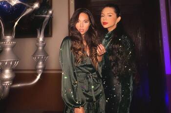 Ángela y Aneliz Aguilar muestran su rutina de ejercicios entre hermanas