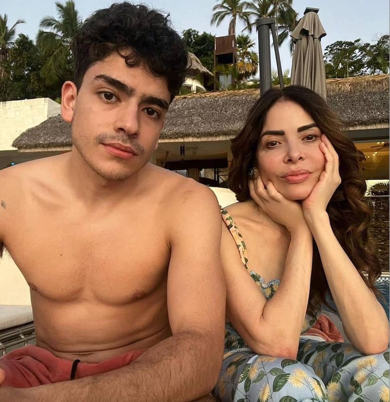 El hijo de Gloria Trevi, dado a luz en la cárcel, tiene actualmente 21 años. Foto: Instagram Angel Gabriel.