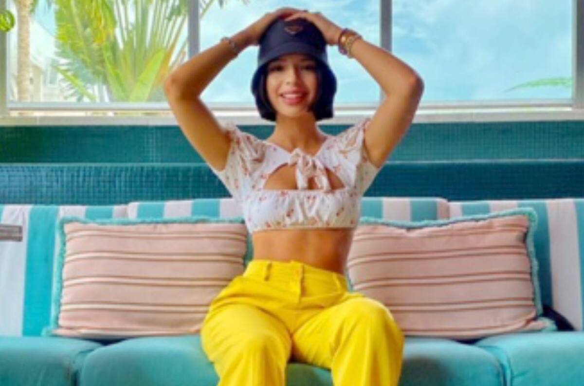 Ángela Aguilar bailó al ritmo de Maluma para celebrar su mayoría de edad