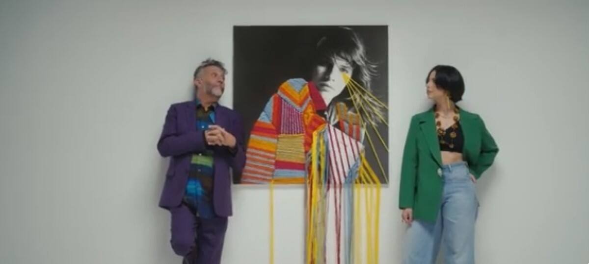 Ángela Aguilar y Fito Páez Los cantantes ha disfrutado de esta colaboración - Créditos: Captura de pantalla