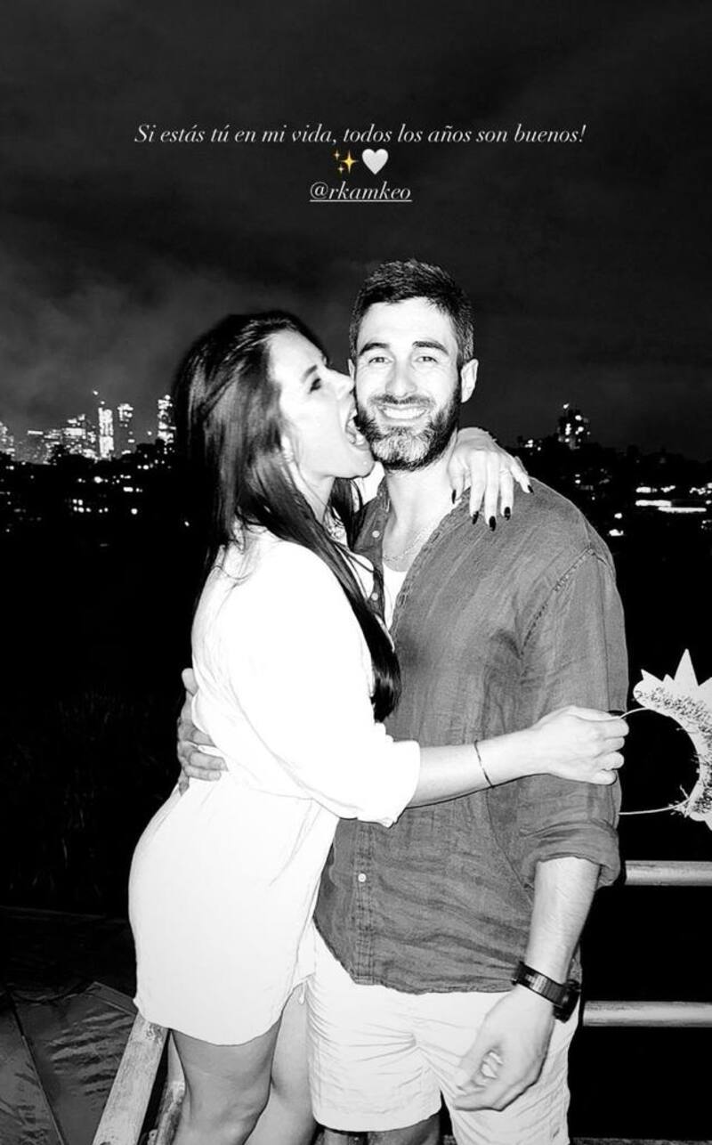 Angie Alvarado y Rodolfo Kamke le dan la bienvenida al 2024.