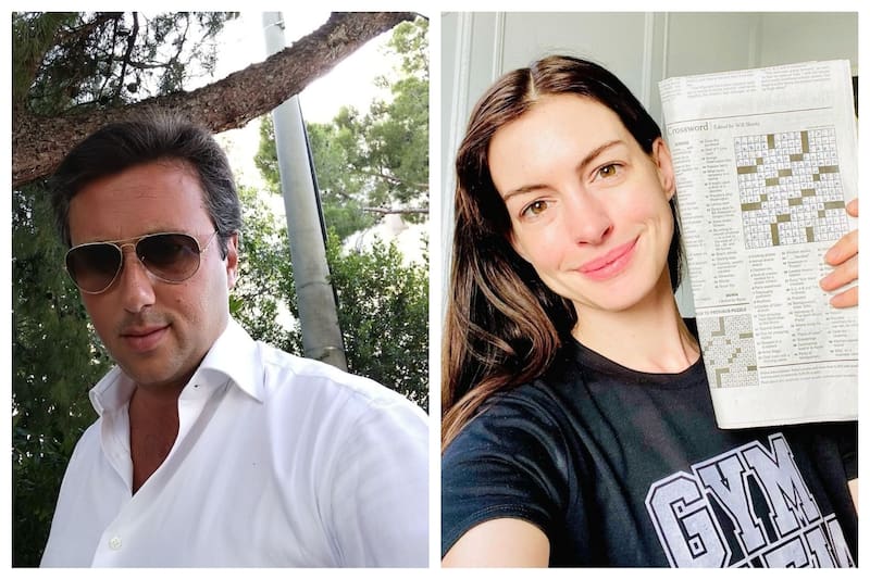 Anne Hathaway y Raffaello Follieri - Créditos: Instagram