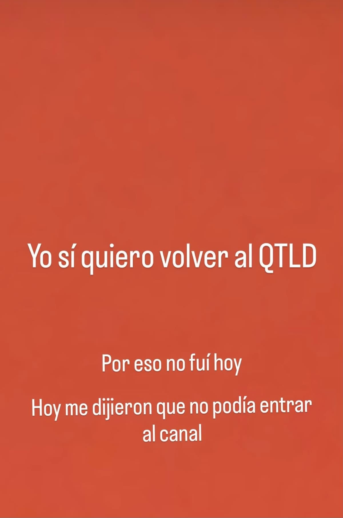 La actriz lanzó potente mensaje para el Que Te Lo Digo.