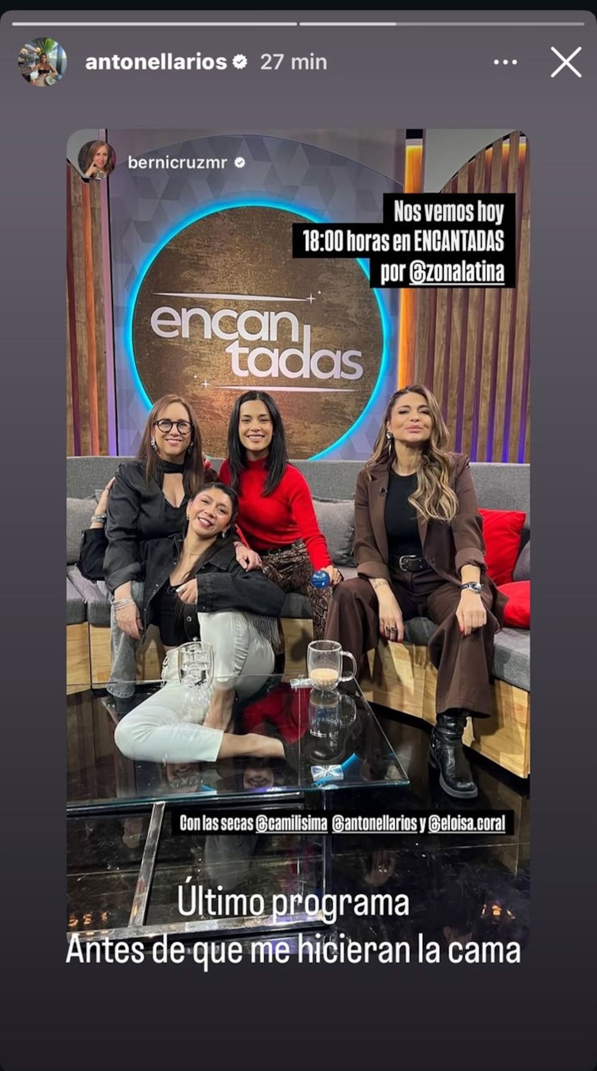 A través de Instagram.
Foto: Instagram