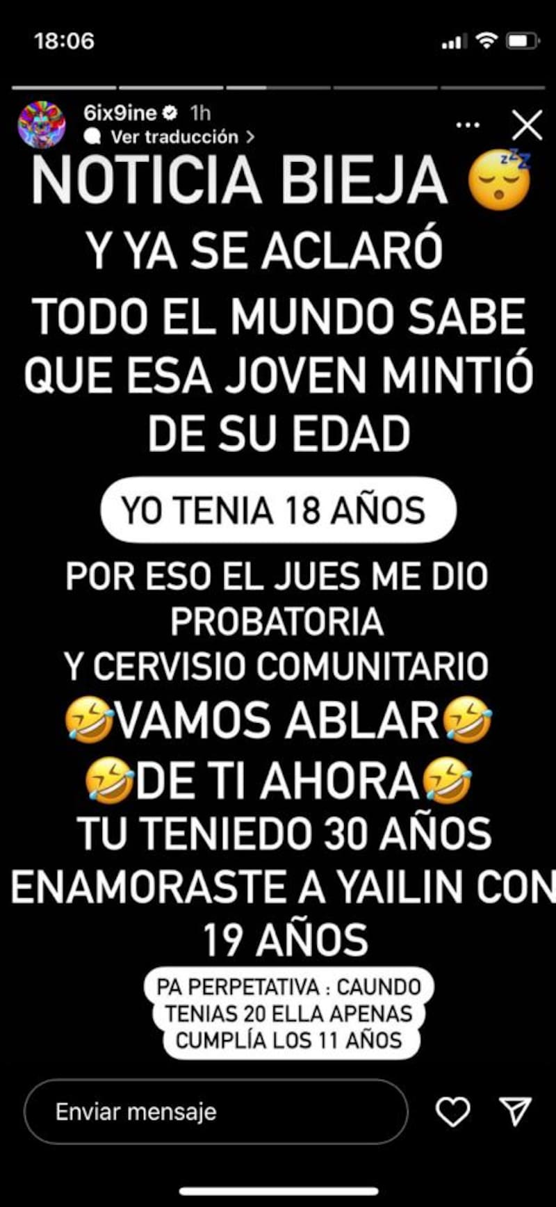 Guerra de declaraciones entre Anuel AA  y Tekashi 6ix9ine