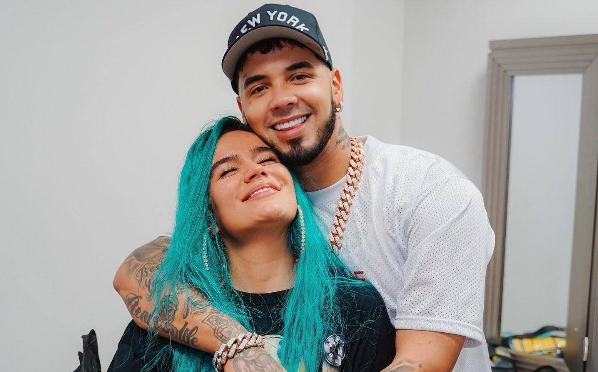 Anuel y Karol G Anuel AA responde con nueva canción a Karol G - Créditos: Instagram