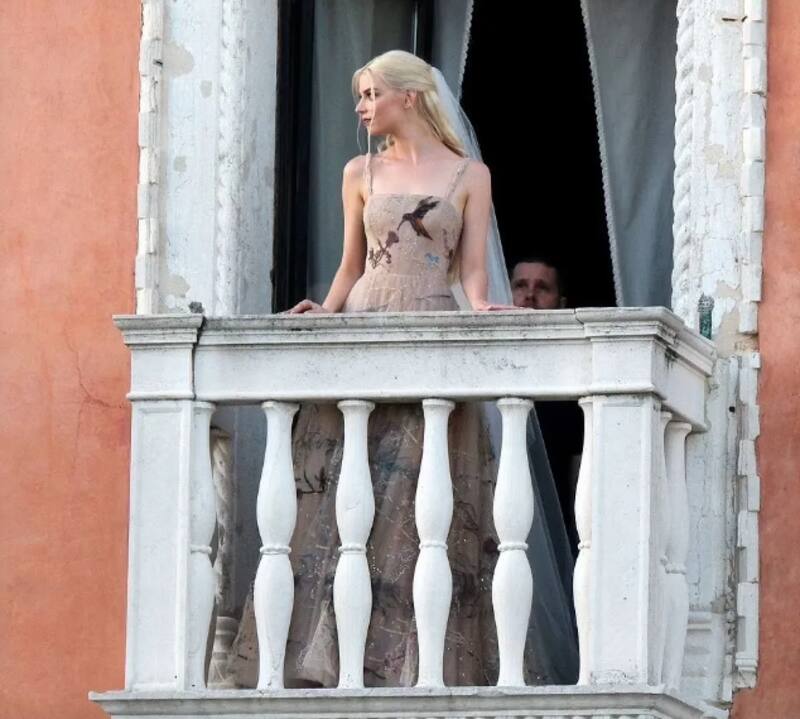 Anya Taylor-Joy en su matrimonio. Foto: Instagram.