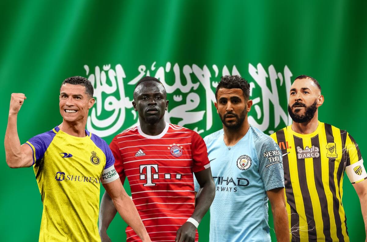 Equipazo: el 11 ideal de Arabia Saudita con Cristiano, Benzema, Mané y Mahrez en ataque