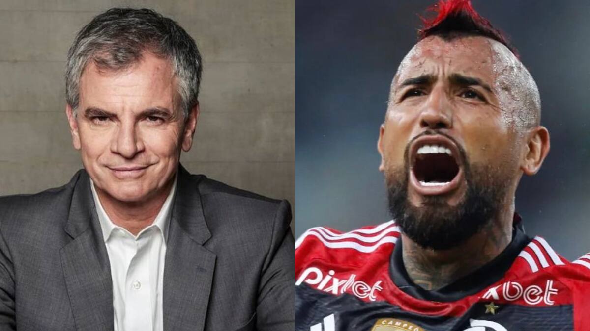 La llamativa selfie que compartió Arturo Vidal junto a Álvaro Rudolphy