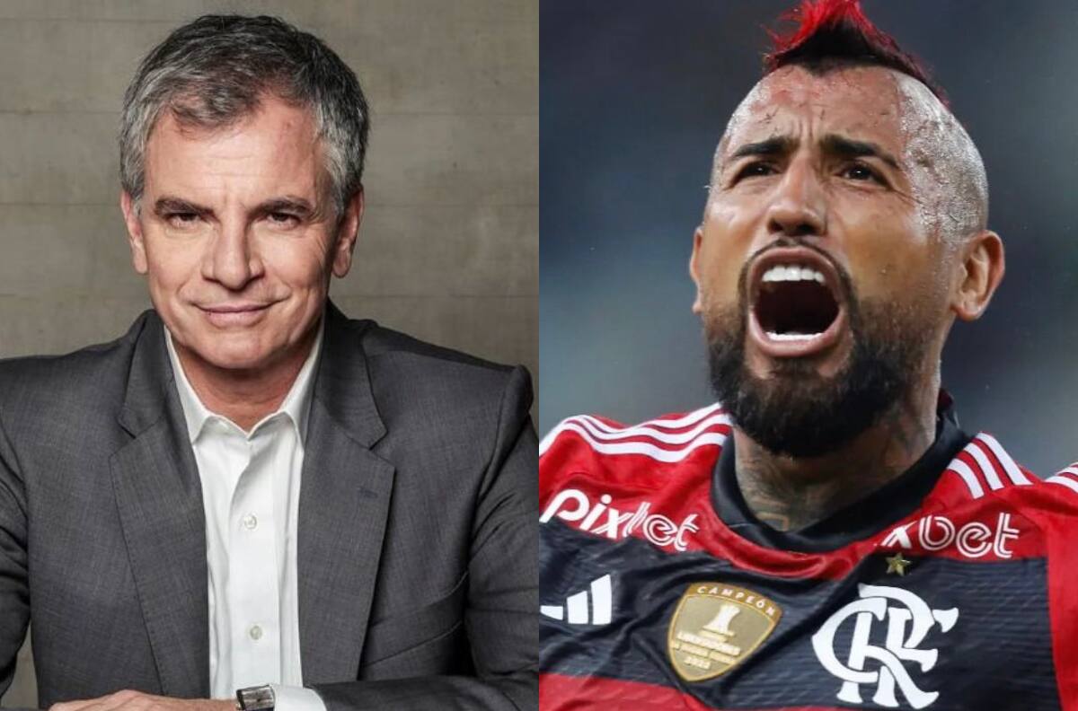 La llamativa selfie que compartió Arturo Vidal junto a Álvaro Rudolphy