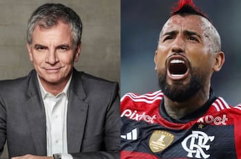 La llamativa selfie que compartió Arturo Vidal junto a Álvaro Rudolphy