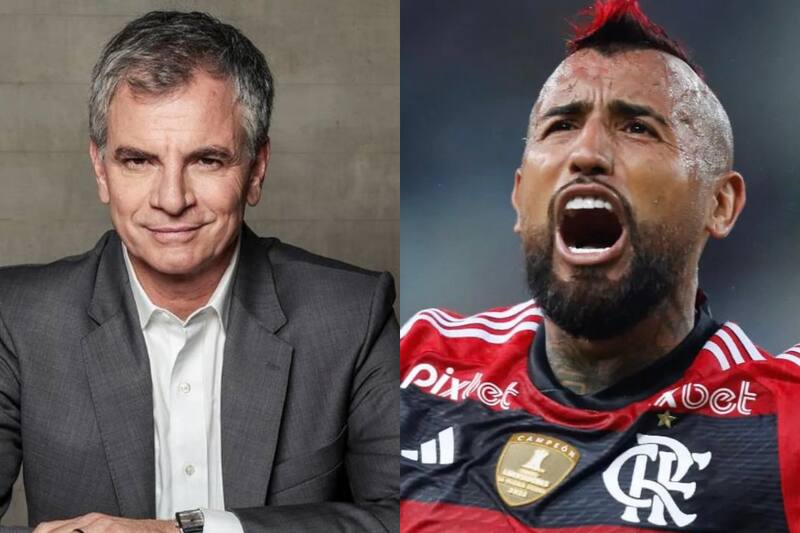 Arturo Vidal Compartió fotografía con Álvaro Rudolphy - Créditos: