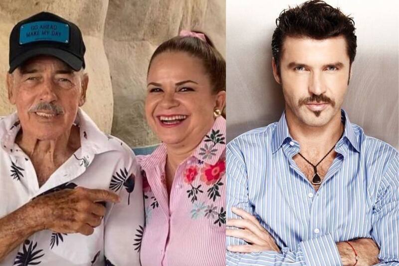 Aseguran que Margarita Portillo le estaba dando pastillas de más a Andrés García Leonardo García y Margarita Portillo - Créditos: Internet