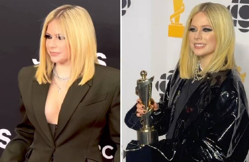Avril Lavigne La cantante fue una de las premiadas en los Juno 2023. - Créditos: Instagram