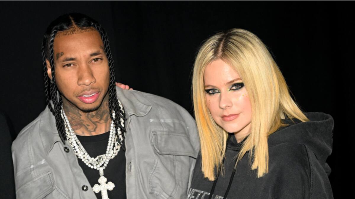 ¡Es oficial! Se confirma romance entre Avril Lavigne y Tyga con estas fotografías besándose