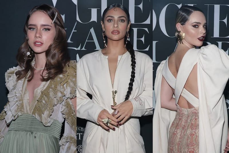 Azul Huerta, Renata Notni y Fabiola Guajardo Deslumbraron en la alfombra negra de Vogue México - Créditos: Vogue