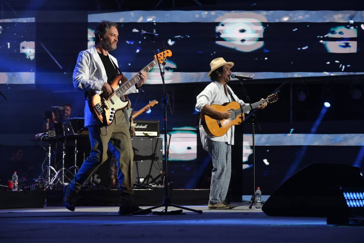 hizo corear a todos los asistentes del Festival de Las Condes.