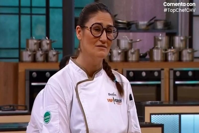 necesitó ausentarse del estudio de "Top Chef VIP". Créditos: Pantallazo CHV