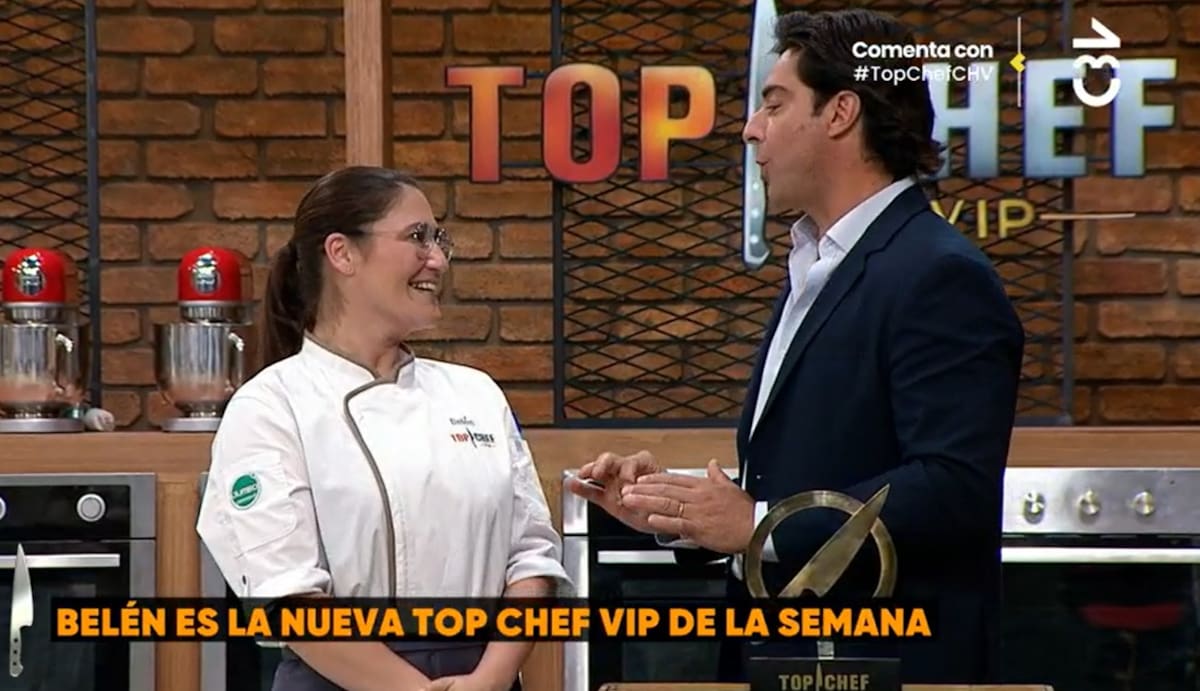 Belén Mora ganó la inmunidad. Créditos: Pantallazo CHV