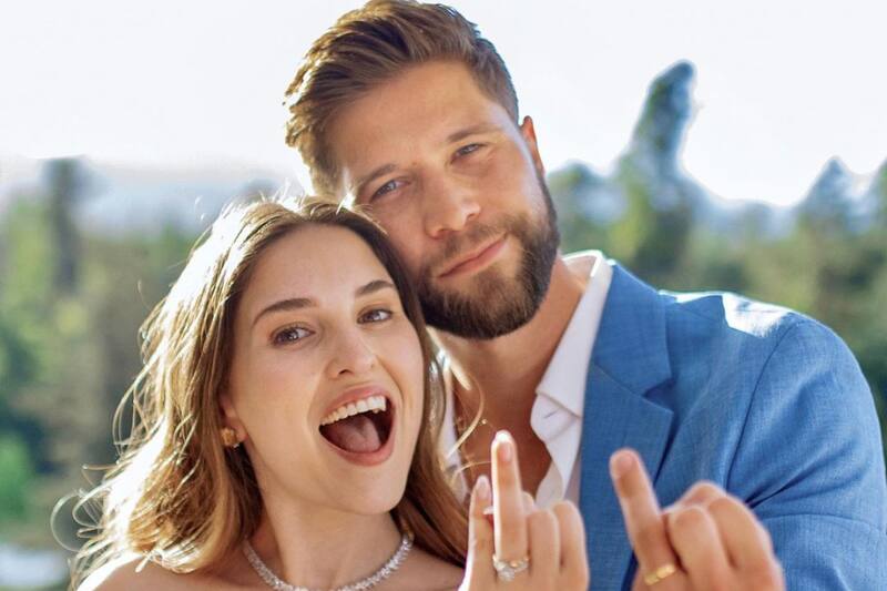 se casaron en febrero del 2023 en una gran celebración en Tulum, México.