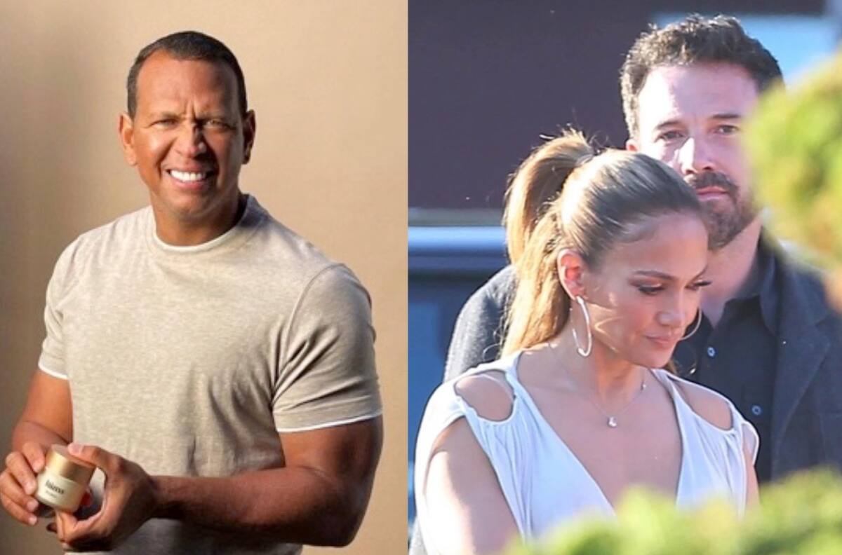Alex Rodriguez, ex de JLo, recibe pizza a nombre de Ben Affleck