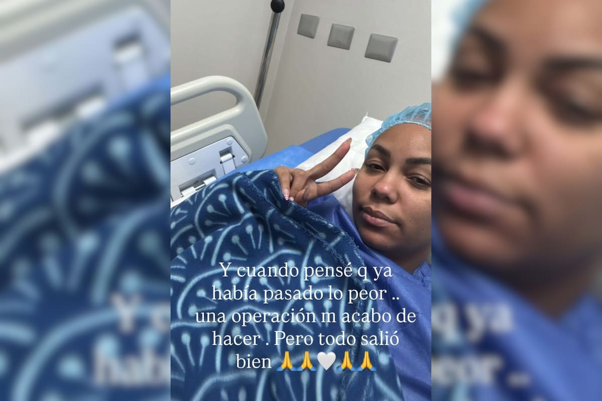 La modelo fue operada de urgencia. Créditos: Instagram