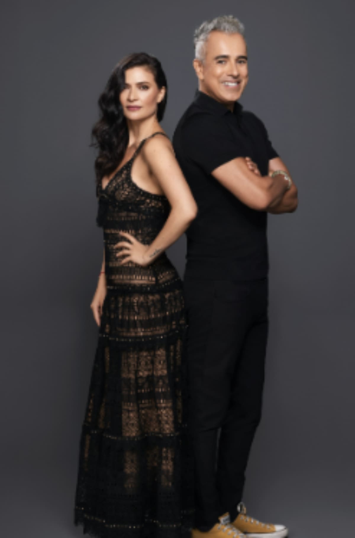 Los protagonistas de "Betty, la fea"/ @HernanPuentes