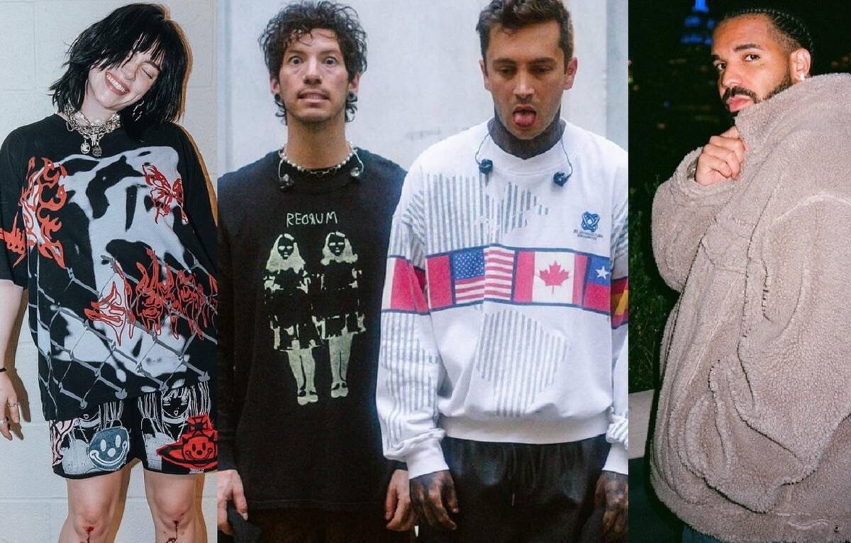 Billie Eilish, Twenty One Pilots y Drake Lollapalooza Chile se realizará el 17, 18 y 19 de marzo. - Créditos: Instagram