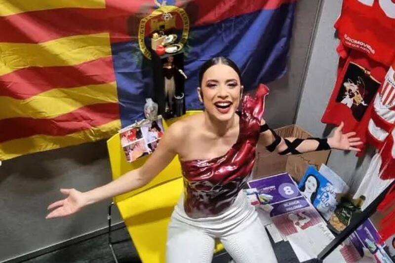 Blanca Paloma La artista fue elegida para representar a España en Eurovisión, tras ganar el Benidorm Fest 2023, el concurso televisivo que sirve para escoger al próximo representante del país. - Créditos: Instagram