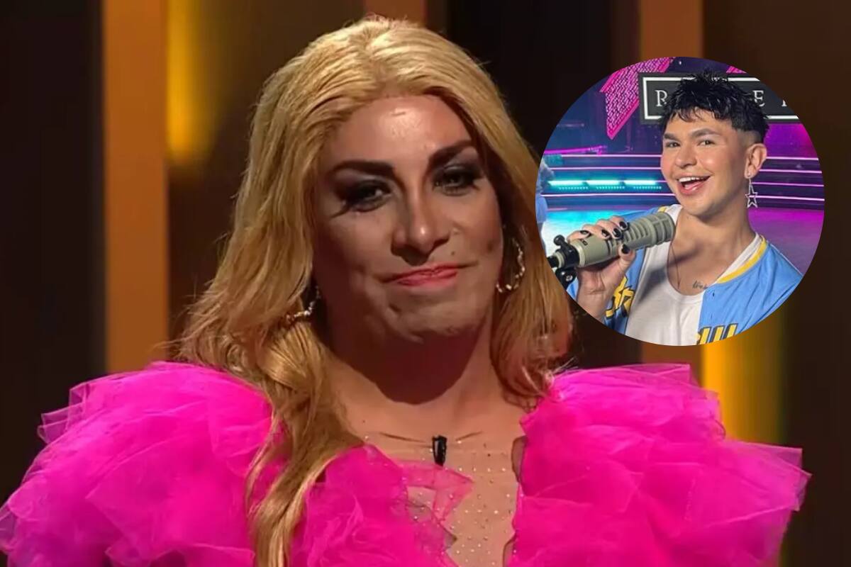La tranformista lanzó toda su artillería en contra de David Montoya.