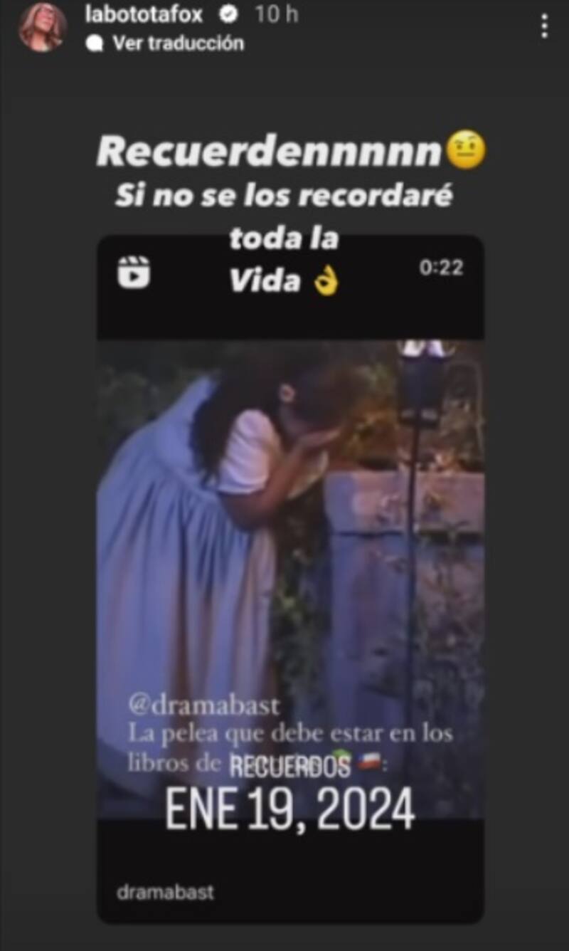 recordó antigua polémica de Angélica Sepúlveda. Créditos: Instagram