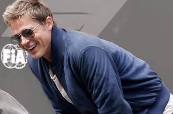 Brad Pitt incursiona en el automovilismo ¿enfrentará a “Checo” Pérez en la Fórmula 1?