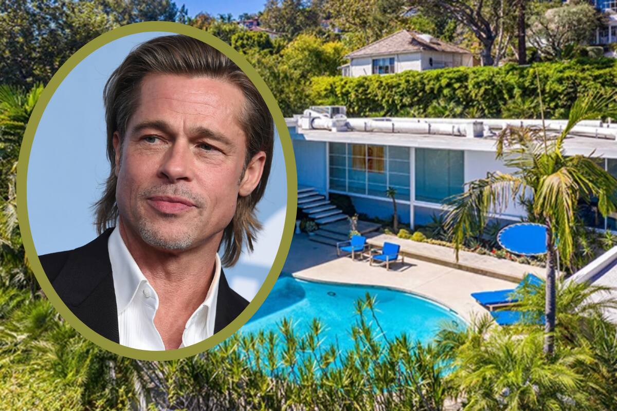 Brad Pitt vendió su antigua mansión por 33 millones de dólares - Créditos: Archivo