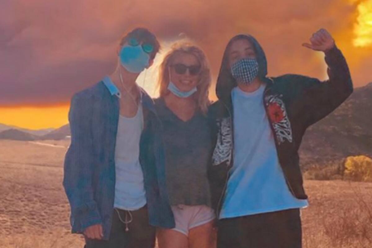Britney Spears A los hijos de la cantante no les gusta aparecer en fotografías - Créditos: Instagram @britneyspears