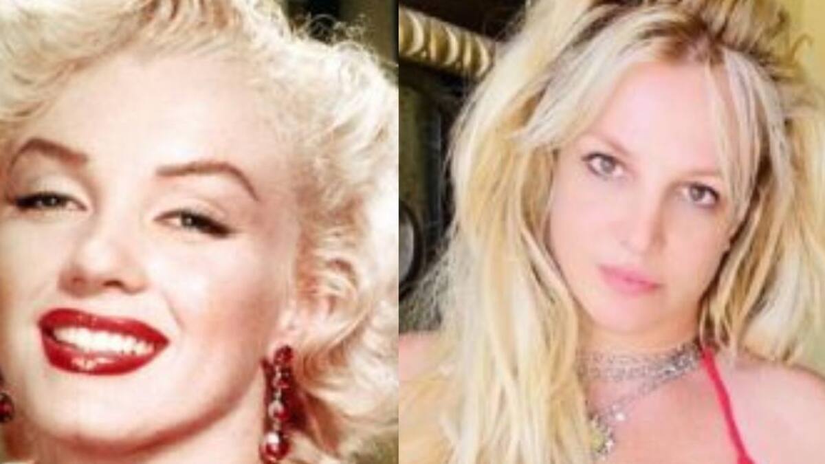 Britney Spears y Marilyn Monroe eran familia: este es el parentesco que las une
