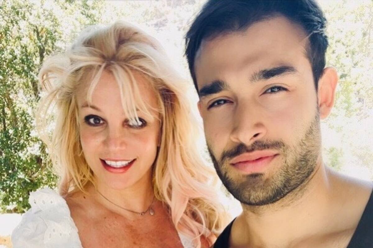 Britney Spears y Sam Asghari - Créditos: Instagram